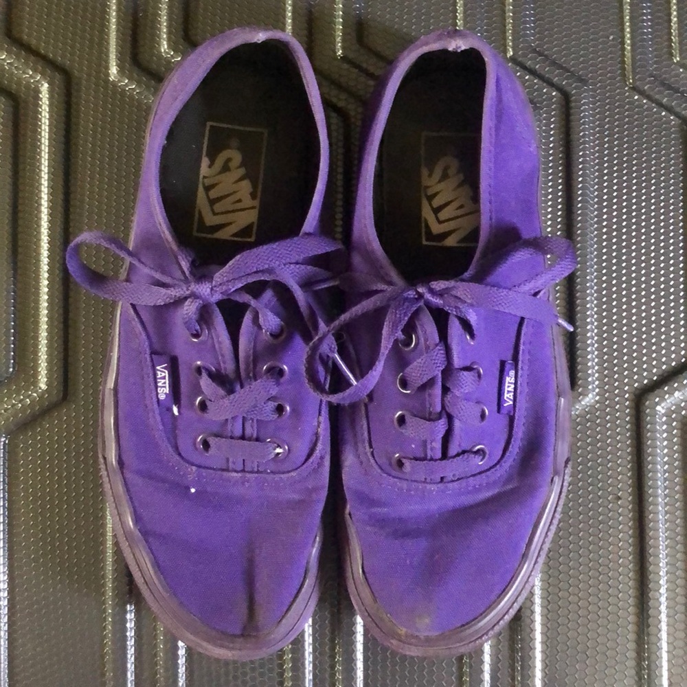 Preloved All Purple Vans